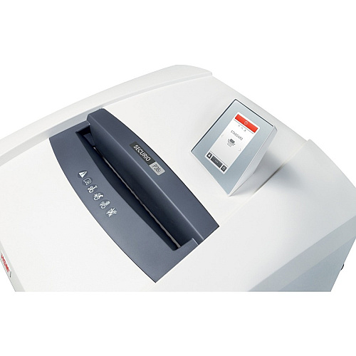 HSM Securio P36 L6 OMDD Shredder Continuous Shredder - Cross Cut - 14 Per Pass - for shredding Paper - P-7 - White, Black - 1 Each (1854113M)