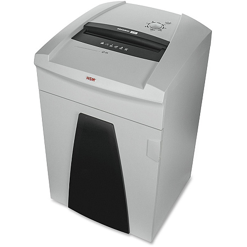 HSM Securio P36 L6 OMDD Shredder Continuous Shredder - Cross Cut - 14 Per Pass - for shredding Paper - P-7 - White, Black - 1 Each (1854113M)