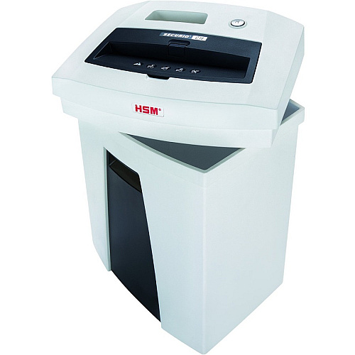 HSM SECURIO C16 - 1/4" Strip Cut - 17 Per Pass - for shredding Staples, Paper, Paper Clip, Credit Card - 0.250" Shred Size - P-2/T-2/E-2 - 8.86" Throat - 6.60 gal Wastebin Capacity - White - TAA Compliant - 1 Each (1901113)
