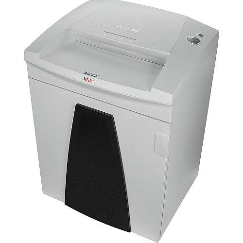 HSM SECURIO B35 - 3/16" x 1 1/8" Continuous Shredder - Particle Cut - 22 Per Pass - for shredding Staples, Paper, Paper Clip, Credit Card, CD, DVD - 0.187" x 1.250" Shred Size - P-4/O-3/T-4/E-3/F-1 - 15.75" Throat - 34.30 gal Wastebin Capacity - (1923113)