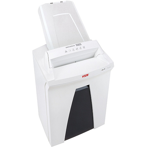 HSM Securio AF300C Micro Cut Shredder Continuous Shredder - Micro Cut - 300 Per Pass - for shredding Staples, Paper - White - 1 Each (2092113)