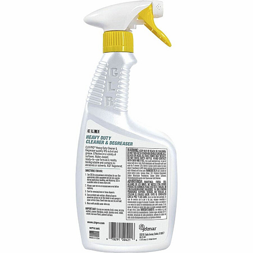 CLR Pro Heavy Duty Cleaner & Degreaser 32 fl oz (1 quart) - Surfactant Scent - 1 Bottle - Water Based, Solvent-free, Heavy Duty, Non-abrasive, Petroleum Free - White (FMHDCD326PRO)