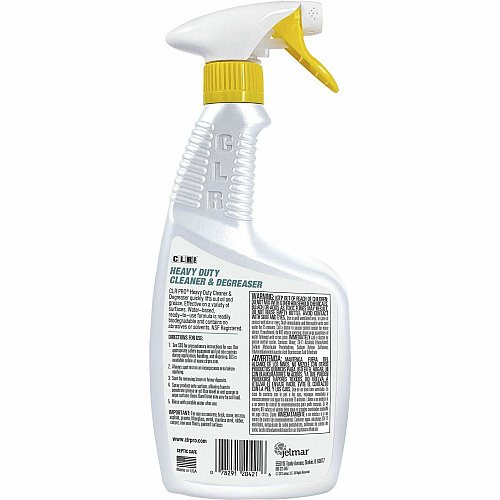 CLR Pro Heavy Duty Cleaner & Degreaser 32 fl oz (1 quart) - Surfactant Scent - 1 Bottle - Water Based, Solvent-free, Heavy Duty, Non-abrasive, Petroleum Free - White (FMHDCD326PRO)