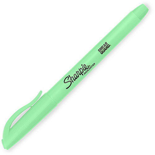 Sharpie Accent Highlighters w/Smear Guard Chisel Marker Point Style - Assorted - 12 / Dozen (2157482)
