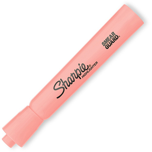 Sharpie SmearGuard Tank Style Highlighters Wide Chisel, Narrow Narrow Marker Point - Assorted Ink - 6 / Pack (2157488)