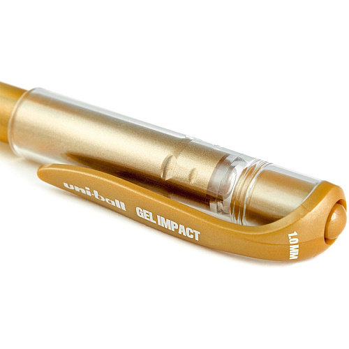 uni-ball uniball&trade; Gel Impact Metallic Ink Pen 1 mm Bold Pen Point - Assorted Ink - Gel-based - 10 / Pack (70295)