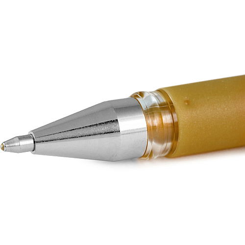 uni-ball uniball&trade; Gel Impact Metallic Ink Pen 1 mm Bold Pen Point - Assorted Ink - Gel-based - 10 / Pack (70295)
