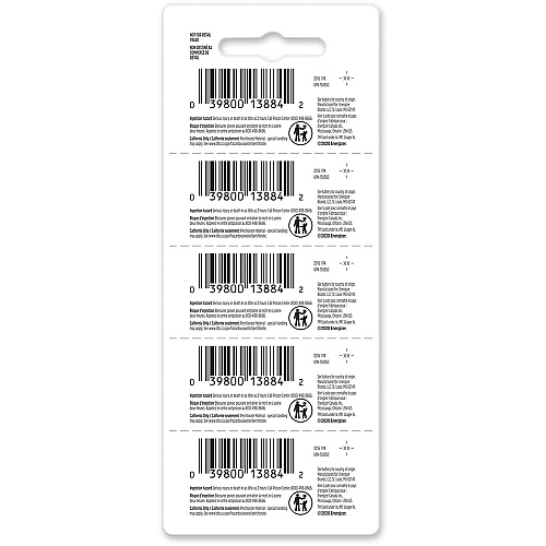 Energizer Industrial 2016 Lithium Battery 5-Packs For Laser Pointer, Glucose Monitor, Digital Thermometer - CR2016 - 100 mAh - 5/Pack - 20 / Box (ECRN2016BX)
