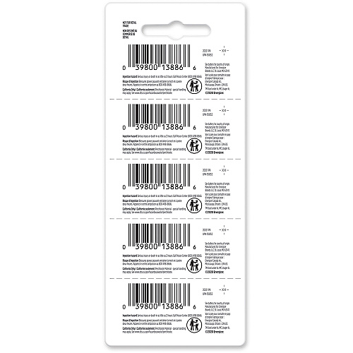 Energizer Industrial 2032 Lithium Battery 5-Packs For Glucose Monitor, Laser Pointer, Digital Thermometer - CR2032 - 254 mAh - 5/Pack - 20 / Box (ECRN2032BX)