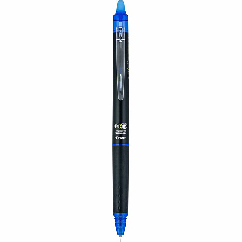 FriXion Synergy Clicker Erasable Gel Pen 0.5 mm Extra Fine Pen Point - Retractable - Erasable - Blue Ink - 1 Dozen (17369)