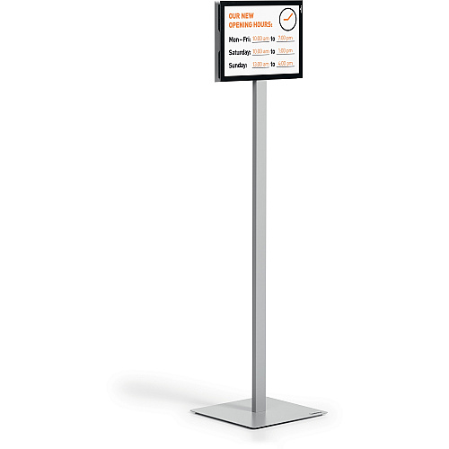 DURABLE Info Basic Floor Stand Floor - Charcoal Gray (501057)