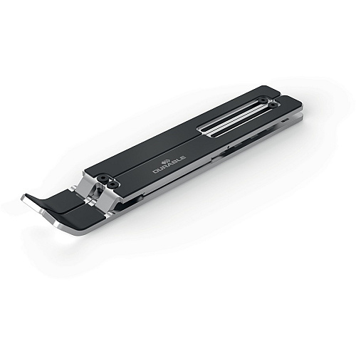 DURABLE Laptop Stand FOLD Upto 15" Screen Size Notebook Support - Aluminum - Silver (505123)