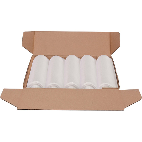 Heritage Bag High Density Coreless Roll Liners 45 gal Capacity - 46" Length x 40" Width x 0.43 mil (11 Micron) Thickness - High Density - Natural - High-density Polyethylene (HDPE) - 250 / Carton (V8046MNR04)