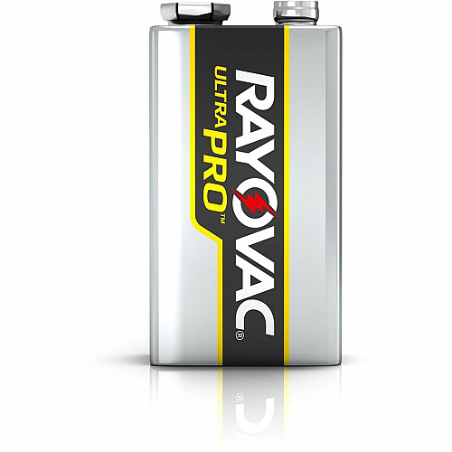 Rayovac Ultra Pro Alkaline 9V Batteries, 6 Pack For Flashlight, Wireless Enabled Device - 9V - 6 / Pack (AL9V6)