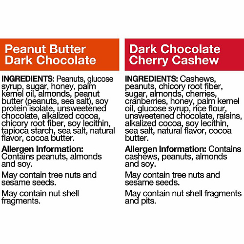 KIND Minis Snack Bar Variety Pack Trans Fat Free, No Artificial Sweeteners, Gluten-free, Low Sodium, Low Glycemic - Peanut Butter Dark Chocolate, Dark Chocolate Cherry Cashew - 0.71 oz - 20 / Box (43012)