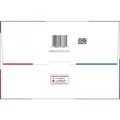 Special K Pastry Crisps Individually Wrapped - Strawberry, Blueberry - 0.88 oz - 60 / Box (27360)