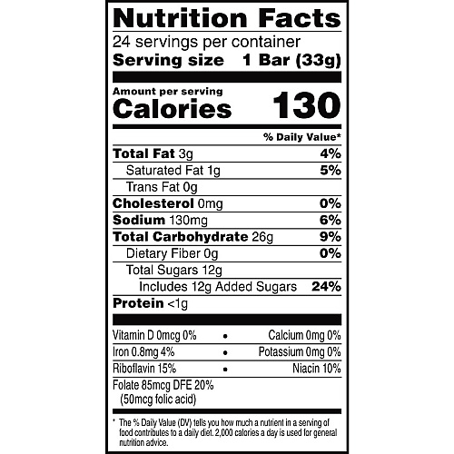 Rice Krispies Homestyle Original Treats Individually Wrapped - Original - 1.74 lb - 24 / Box (27141)