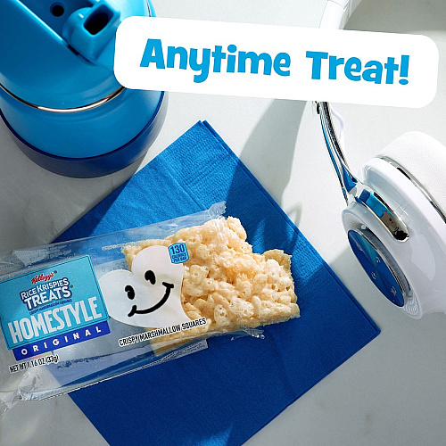 Rice Krispies Homestyle Original Treats Individually Wrapped - Original - 1.74 lb - 24 / Box (27141)