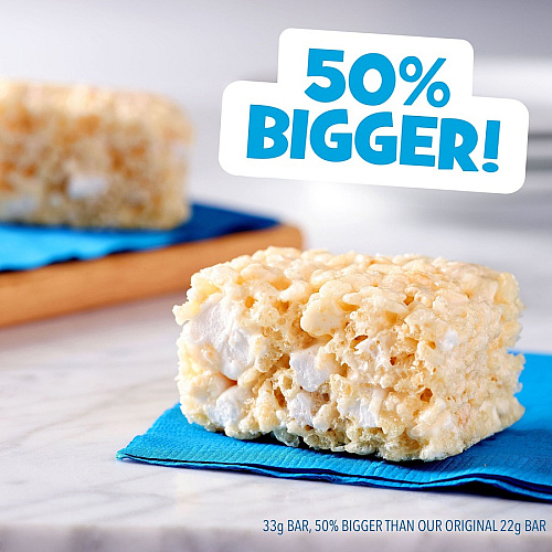 Rice Krispies Homestyle Original Treats Individually Wrapped - Original - 1.74 lb - 24 / Box (27141)