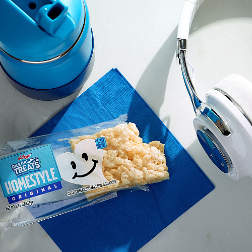 Rice Krispies Homestyle Original Treats Individually Wrapped - Original - 1.74 lb - 24 / Box (27141)