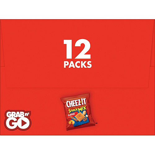 Cheez-It Classic Snack Mix Cheese - 9 oz - 12 / Box (11720)