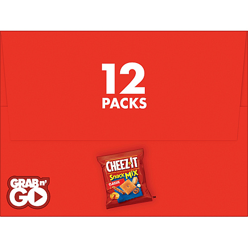 Cheez-It Classic Snack Mix Cheese - 9 oz - 12 / Box (11720)