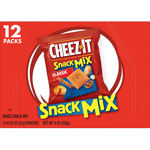 Cheez-It Classic Snack Mix Cheese - 9 oz - 12 / Box (11720)