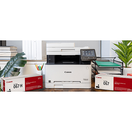 Canon imageCLASS MF656Cdw Wireless Laser Multifunction Printer - Color - White Copier/Fax/Printer/Scanner - 22 ppm Mono/22 ppm Color Print - 1200 x 1200 dpi Print - Automatic Duplex Print - Color Flatbed Scanner - 600 x 600 dpi Optical Scan - G (5158C002)