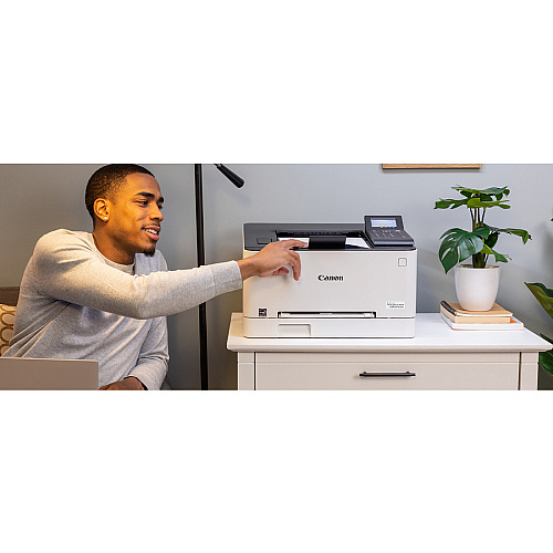 Canon imageCLASS LBP633Cdw Desktop Wireless Laser Printer - Color 22 ppm Mono / 22 ppm Color - 1200 x 1200 dpi Print - Automatic Duplex Print - 250 Sheets Input - Ethernet - Wireless LAN - Apple AirPrint, Mopria Print Service, Canon PRINT Busin (5159C002)