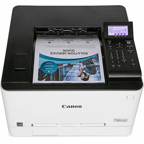 Canon imageCLASS LBP633Cdw Desktop Wireless Laser Printer - Color 22 ppm Mono / 22 ppm Color - 1200 x 1200 dpi Print - Automatic Duplex Print - 250 Sheets Input - Ethernet - Wireless LAN - Apple AirPrint, Mopria Print Service, Canon PRINT Busin (5159C002)
