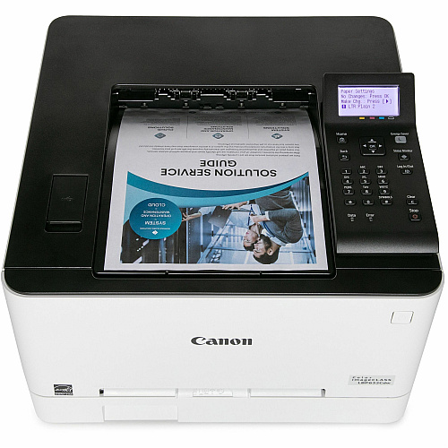 Canon imageCLASS LBP632Cdw Desktop Wireless Laser Printer - Color 22 ppm Mono / 22 ppm Color - 1200 x 1200 dpi Print - Automatic Duplex Print - 250 Sheets Input - Ethernet - Wireless LAN - Apple AirPrint, Mopria Print Service, Canon PRINT Busin (5159C003)