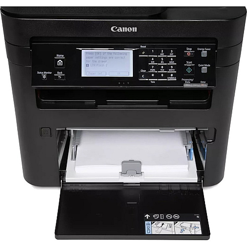 Canon imageCLASS MF269dw II Wireless Laser Multifunction Printer - Monochrome - Black Copier/Fax/Printer/Scanner - 30 ppm Mono Print - 600 dpi Print - Automatic Duplex Print - Flatbed Scanner - 600 dpi Optical Scan - For Plain Paper Print - 1 E (5938C005)