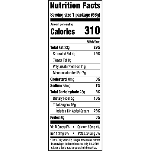 Orchard Valley Harvest OMG Omega-3 Mix Gluten-free, No Artificial Color, No Artificial Flavor, Preservative-free, Resealable Bag - Crunch, Walnut, Dried Cranberries, Pistachio, Almond - 1 Serving Bag - 2 oz - 14 / Carton (V14046)