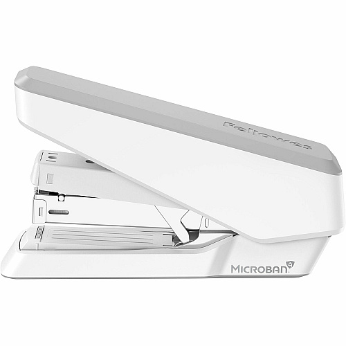 Fellowes EasyPress Full Strip Stapler Staples Upto 40 Sheet - Holds Upto 210 Staple - Full Strip - Staple Size: 0.25" - White - 1 Each (5014501)