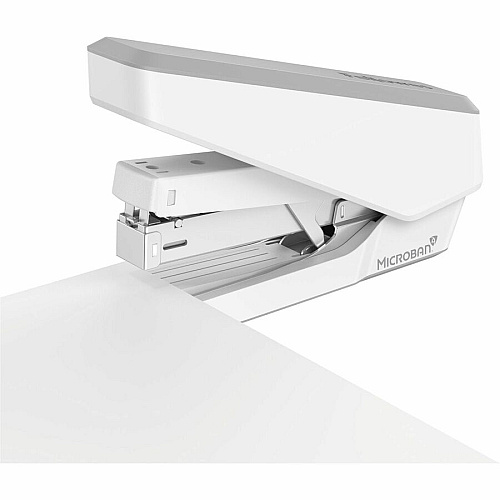 Fellowes EasyPress Full Strip Stapler Staples Upto 40 Sheet - Holds Upto 210 Staple - Full Strip - Staple Size: 0.25" - White - 1 Each (5014501)