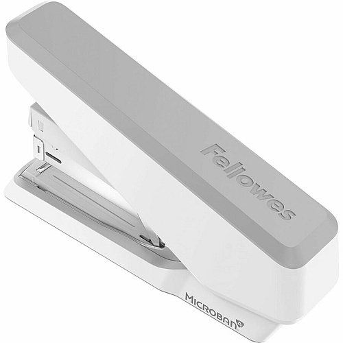 Fellowes EasyPress Full Strip Stapler Staples Upto 40 Sheet - Holds Upto 210 Staple - Full Strip - Staple Size: 0.25" - White - 1 Each (5014501)