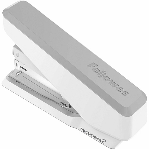 Fellowes EasyPress Full Strip Stapler Staples Upto 40 Sheet - Holds Upto 210 Staple - Full Strip - Staple Size: 0.25" - White - 1 Each (5014501)