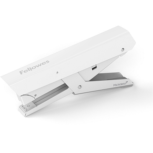 Fellowes LX890 Handheld Plier Stapler Staples Upto 40 Sheet - Staple Size: 0.25" , 0.31" - White - Metal - 1 Each (5014701)
