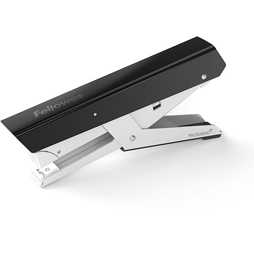 Fellowes LX890 Handheld Plier Stapler Staples Upto 40 Sheet - Staple Size: 0.25" , 0.31" - Black - Metal - 1 Each (5014801)