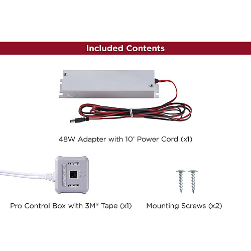 Black & Decker PUSH WIRE UCL Direct Wire Adapter Kit White - 1 Each (LEDUC48WD)