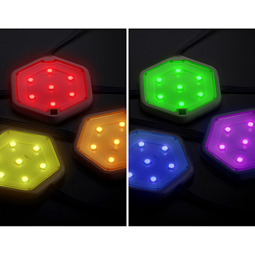Black & Decker Color-Changing LED Puck Light Kit White - 1 Each (LEDUCPUCK3RG)