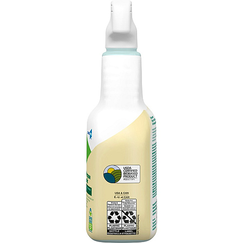 CloroxPro&trade; EcoClean All-Purpose Cleaner Spray 32 fl oz (1 quart) - Bio-based, Paraben-free, Dye-free, Phthalate-free, Chemical-free, Fume-free, Residue-free - Green, White - 1 Each (60276)