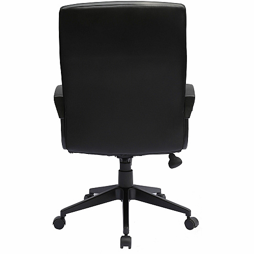 Boss Ribbed Back Task Chair Black Seat Color - Vinyl Seat Material - Black Back Color - Vinyl Back Material - Black Frame Color - 5-star Base - Armrest - 1 Each (B426BK)