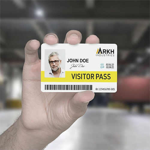 Avery ID Card Rectangular Shape - Double Sided - Durable, Hand Writable, Printable, Water Proof, Chemical Resistant, Abrasion Resistant, Tear Resistant, UV Resistant - Industrial, Conference, Business, Card - PET - White - 80 / Pack (61610)