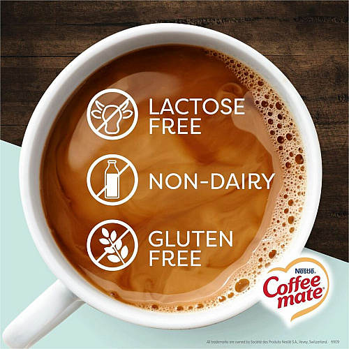 Coffee-mate Coffee mate Oat Milk Vanilla Liquid Creamer Singles Vanilla FlavorTub - 50 / Box (19891)