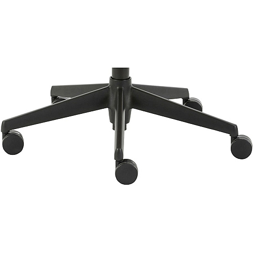 LYS High-Back Bonded Leather Chair Black Seat Color - Bonded Leather Seat Material - Black Back Color - Bonded Leather Back Material - High Back - Armrest - 1 Each (CH100LABK)