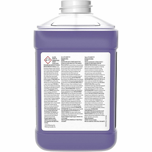 Diversey Speedball Power Cleaner & Degreaser Concentrate - 84.5 fl oz (2.6 quart) - Fresh Lemon, Citrus Scent - Butyl-free, Rinse-free, Residue-free, Heavy Duty - Purple - 2 / Carton (100835210)