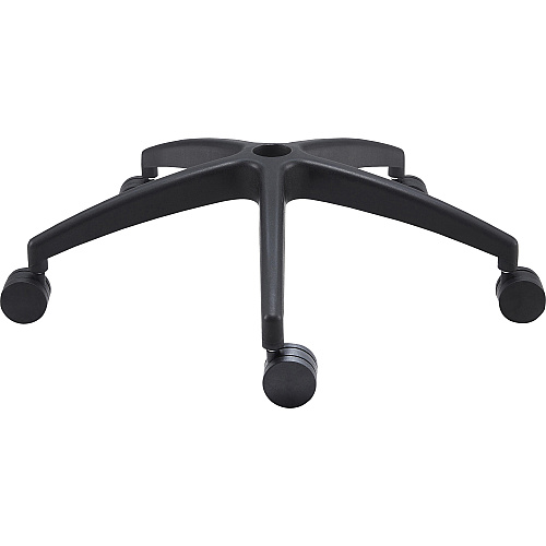 LYS SOHO Collection Staff Chair Fabric Seat Material - Black - 1 Each (CH200MNBK)