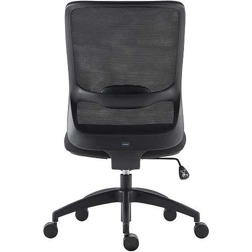 LYS SOHO Collection Staff Chair Fabric Seat Material - Black - 1 Each (CH200MNBK)