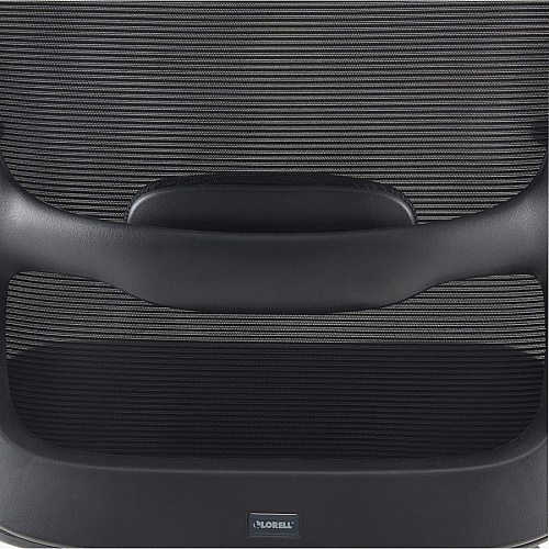 LYS SOHO Collection Staff Chair Fabric Seat Material - Black - 1 Each (CH200MNBK)